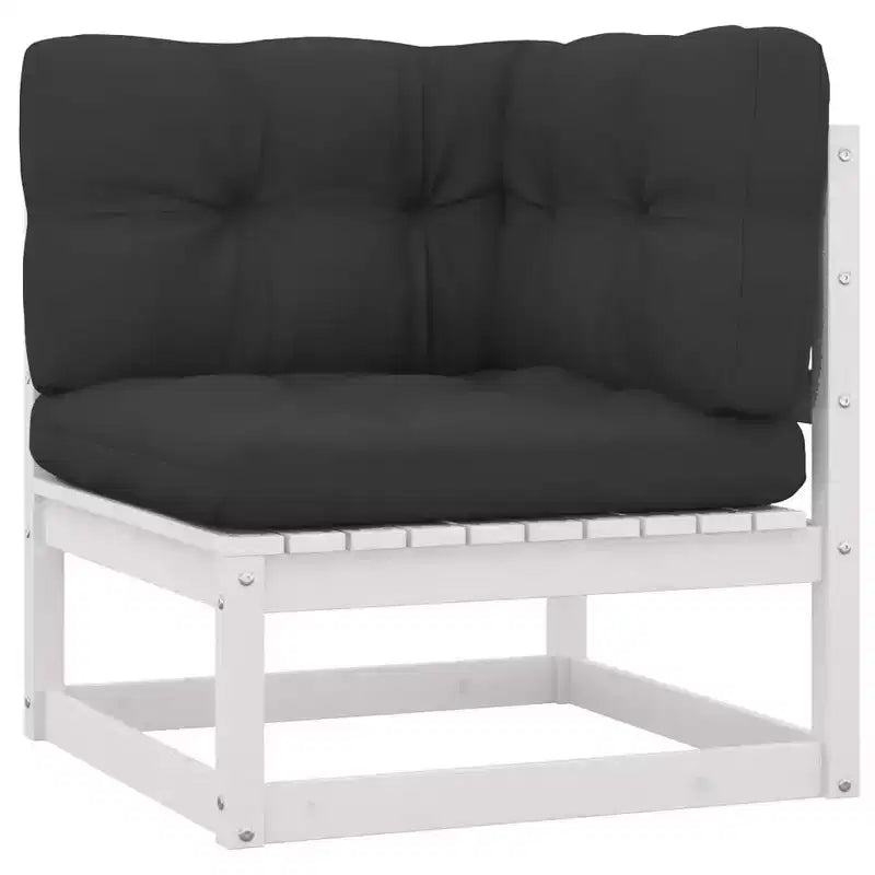 vidaXL Salon de jardin de salle à manger Extérieur Chaise avec coussins pour jardin
