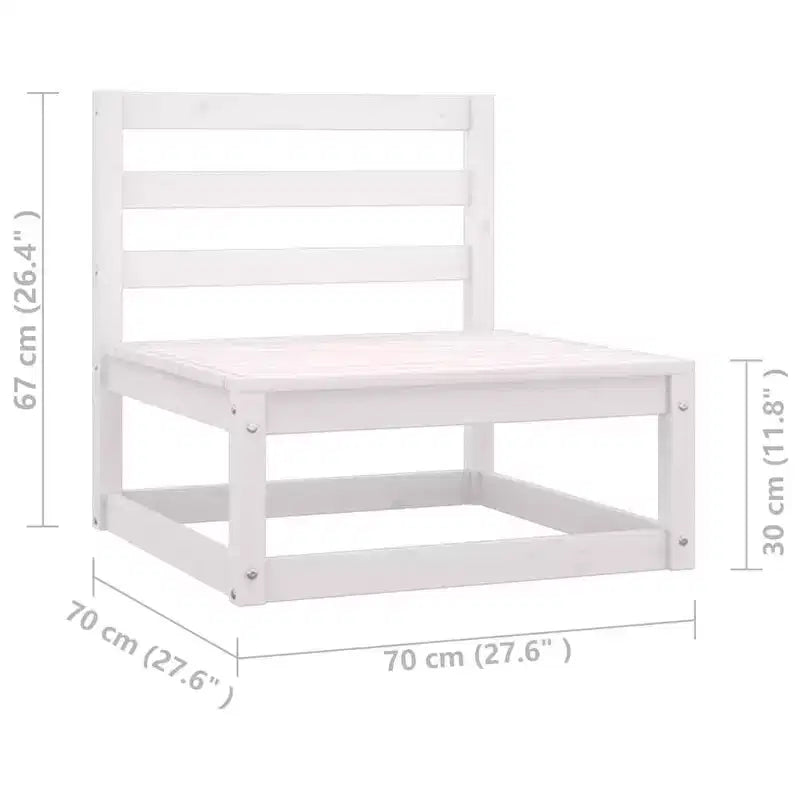 vidaXL Salon de jardin de salle à manger Extérieur Chaise avec coussins pour jardin