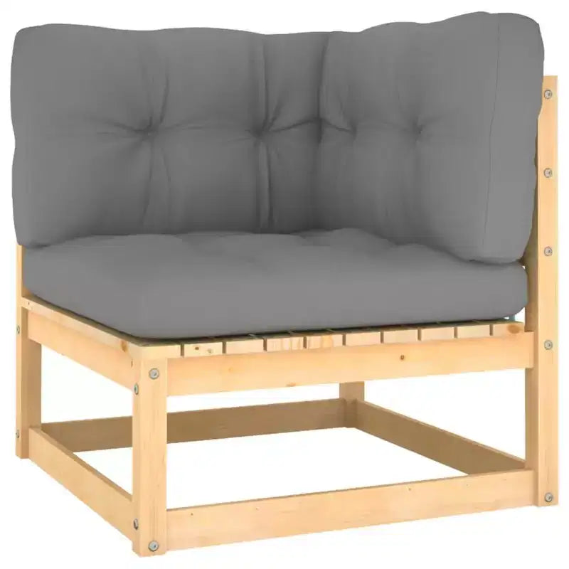 vidaXL Salon de jardin de salle à manger Extérieur Chaise avec coussins pour jardin