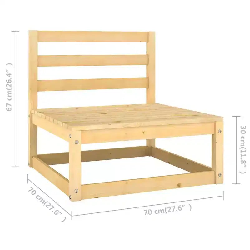 vidaXL Salon de jardin de salle à manger Extérieur Chaise avec coussins pour jardin