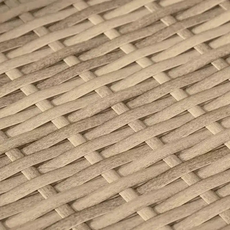vidaXL Salon de jardin 9 pcs avec coussins résine tressée