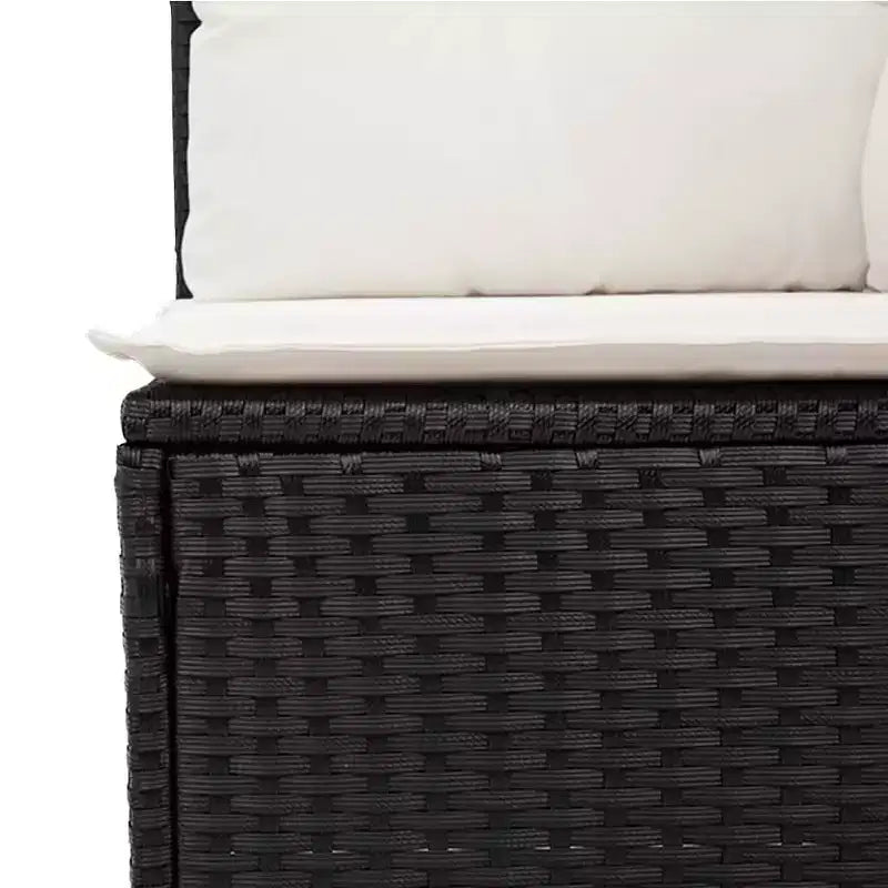 vidaXL Ensemble de canapé de jardin 10 pièces avec coussins, sectionnel d'extérieur en résine tressée, plusieurs couleurs/modèles