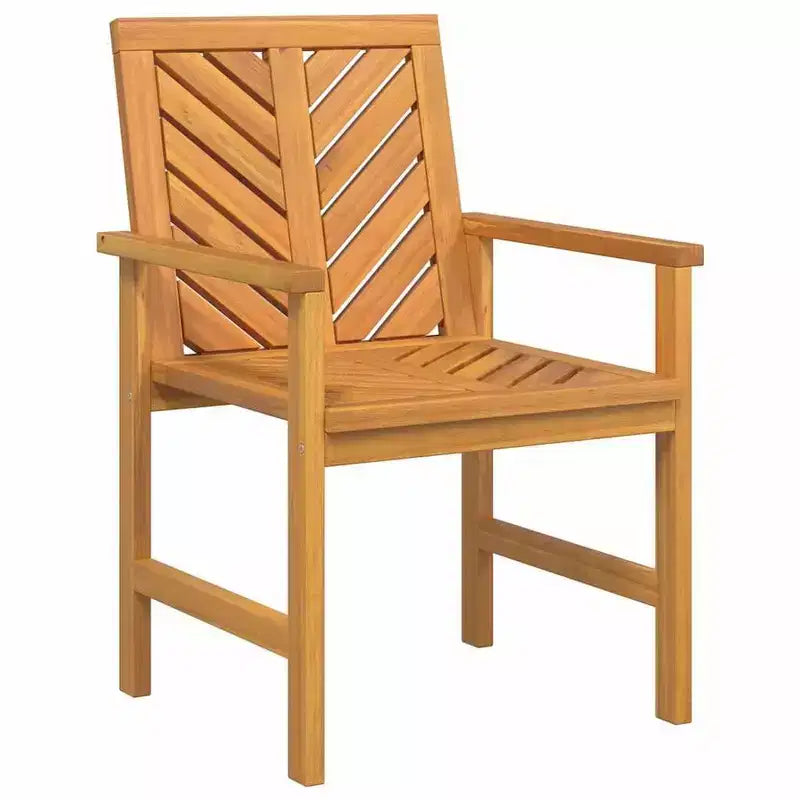 vidaXL Salon de jardin 2 pcs Bois d'acacia massif marron