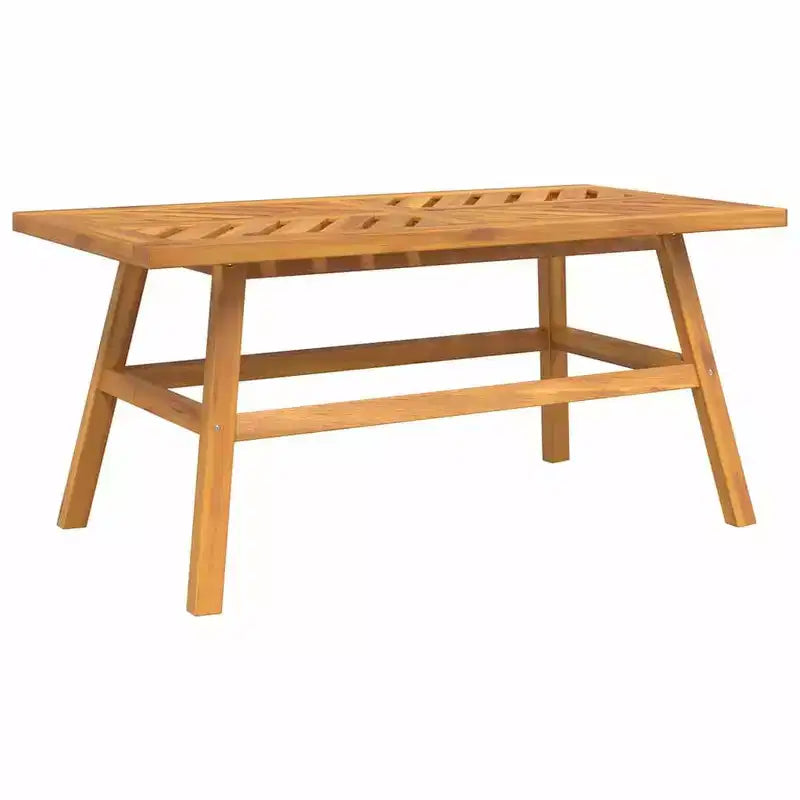 vidaXL Salon de jardin 2 pcs Bois d'acacia massif marron