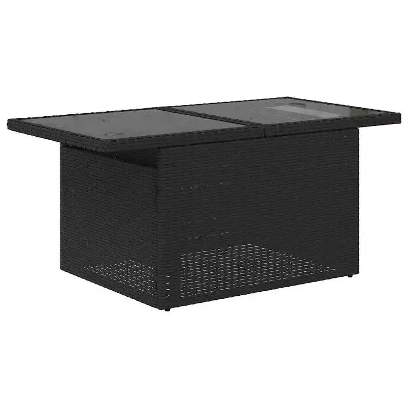 vidaXL Salon de jardin avec coussins, modulable, 6 pièces, résine tressée