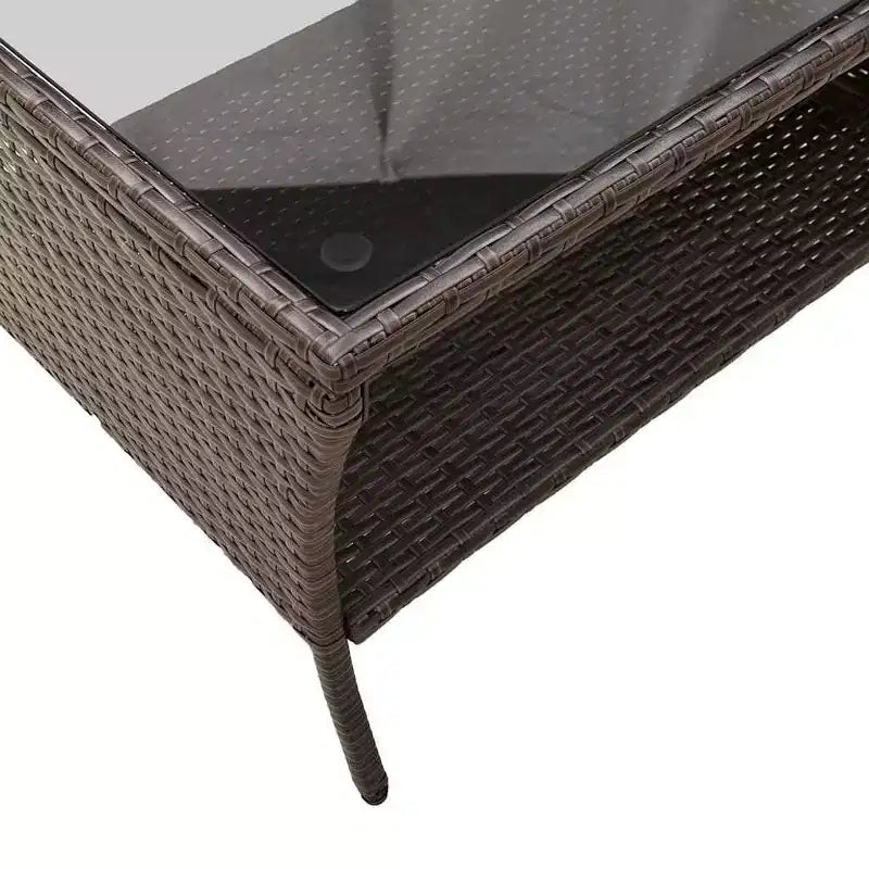 vidaXL Salon de jardin 6 pièces avec coussins, sectionnel d'extérieur en poly rotin, plusieurs couleurs et matériaux