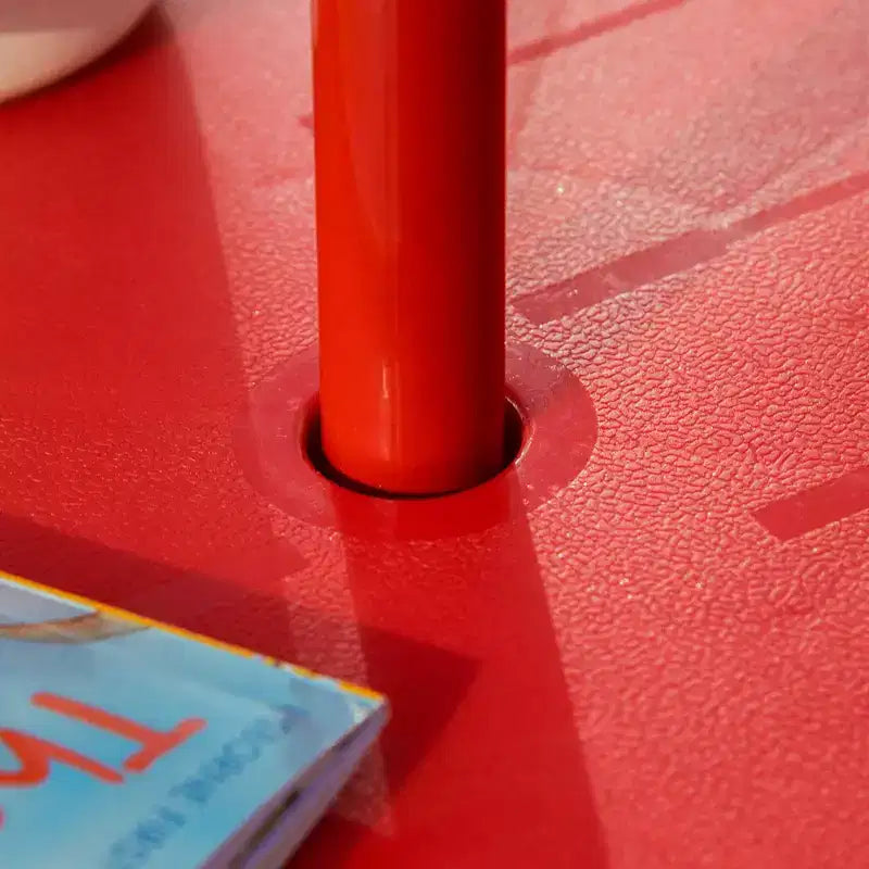 Ensemble table et chaises pour enfants avec parasol réglable Mobilier de pique-nique pliant d'extérieur