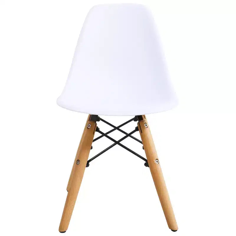 Costway Ensemble Table et 2 Chaises Enfants, Construction Solide, Table à Manger Enfant Style Mid-Century