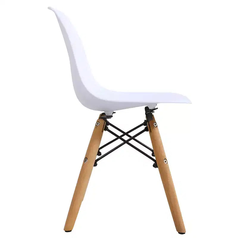 Costway Ensemble Table et 2 Chaises Enfants, Construction Solide, Table à Manger Enfant Style Mid-Century