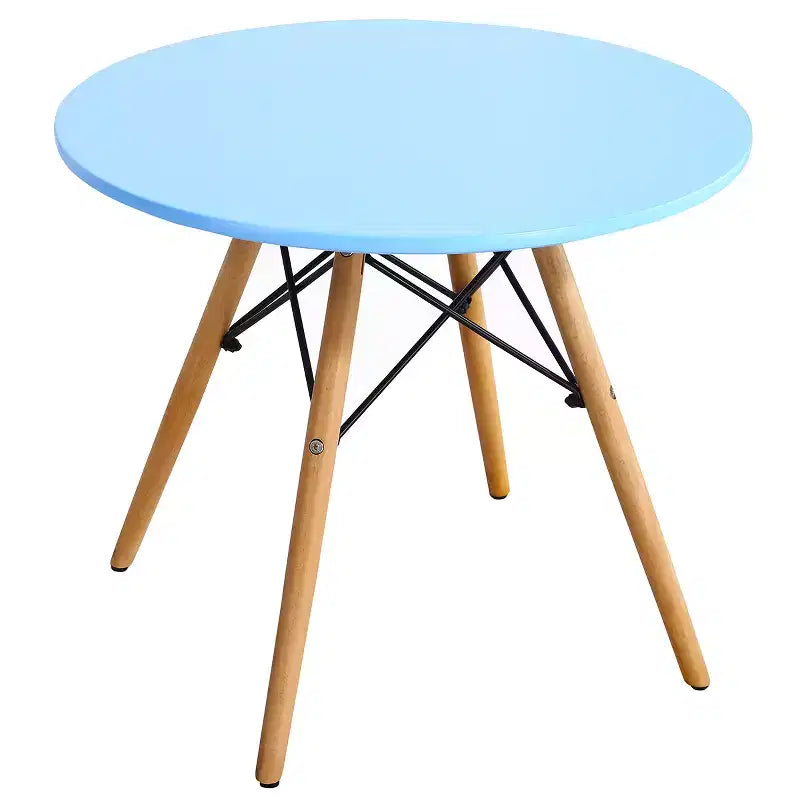 Ensemble table et 4 chaises Costway pour enfants, construction solide, 5 pièces, table à manger pour tout-petits