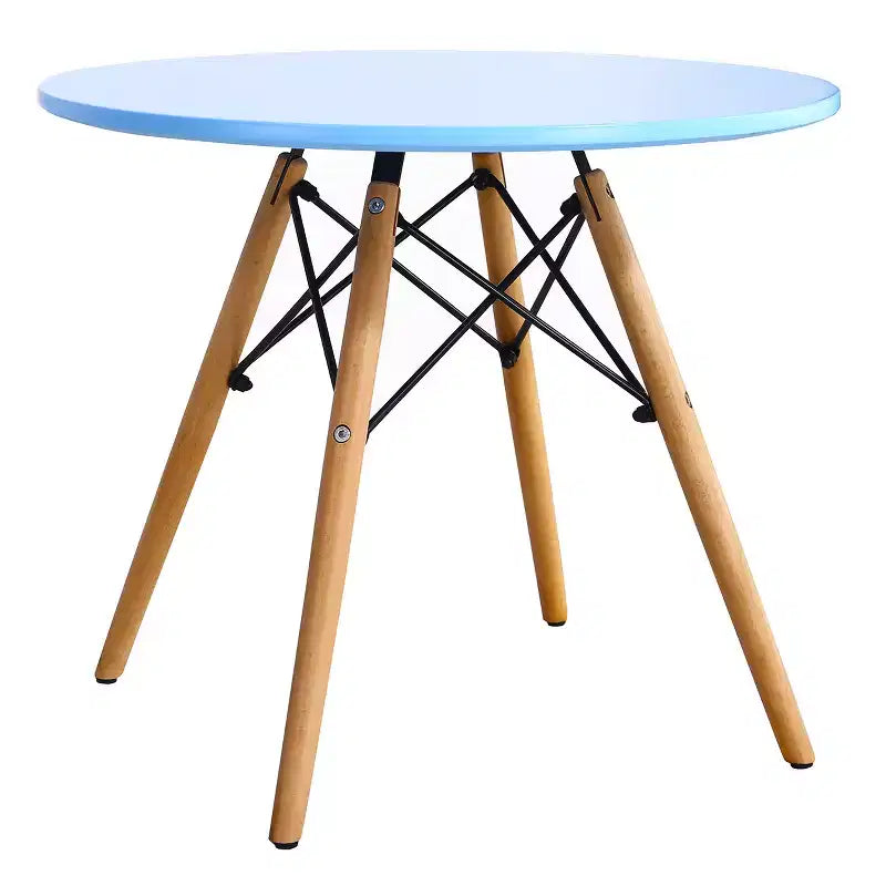 Ensemble table et 4 chaises Costway pour enfants, construction solide, 5 pièces, table à manger pour tout-petits