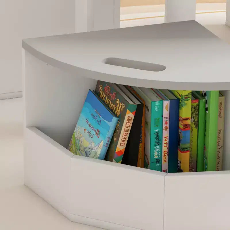 Ensemble table et chaises pour enfants Qaba, ensemble table et chaises pour tout-petits 5 pièces avec rangement pour l'art, l'artisanat, le dessin, la salle de jeux, la salle de classe, la crèche, gris