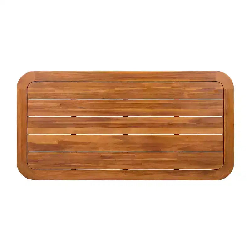 Christopher Knight Home Petronela Salon de jardin 7 pièces en bois d'acacia et rotin