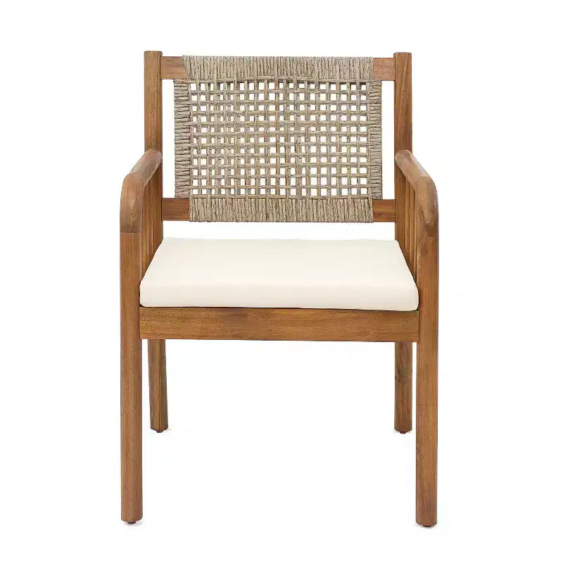 Christopher Knight Home Petronela Salon de jardin 7 pièces en bois d'acacia et rotin