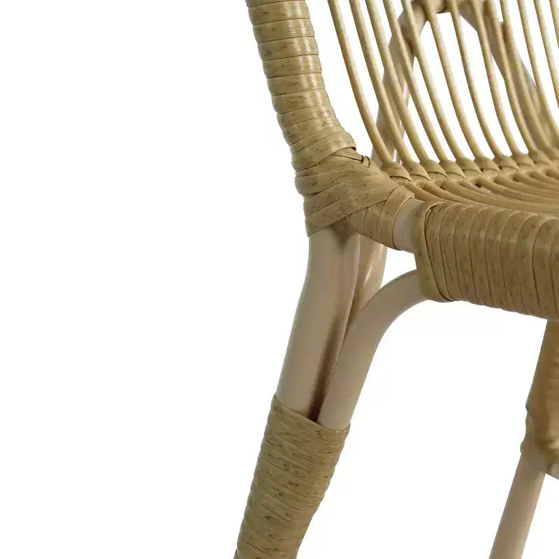 Christopher Knight Home Tracy Ensemble de salle à manger 5 pièces en rotin et bois d'acacia de style bohème