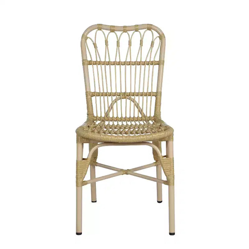 Christopher Knight Home Tracy Ensemble de salle à manger 5 pièces en rotin et bois d'acacia de style bohème