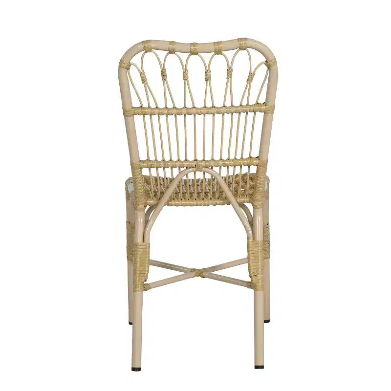 Christopher Knight Home Tracy Ensemble de salle à manger 5 pièces en rotin et bois d'acacia de style bohème