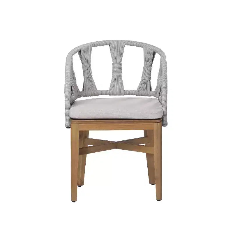 Christopher Knight Home Kenedy Ensemble de salle à manger 7 pièces bohème d'extérieur en bois d'acacia et osier avec table à lattes extensible