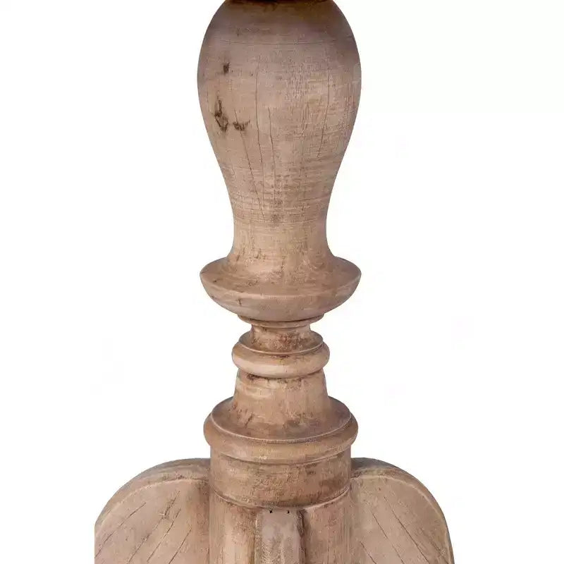 Table d'appoint ronde 63,5 cm marron clair