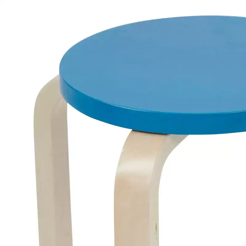 Ensemble de 5 meubles pour enfants ECR4Kids, table en bois courbé et chaises à dossier incurvé