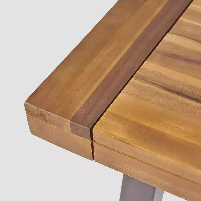 Ensemble repas pique-nique 3 pièces en bois d'acacia Carlisle - Christopher Knight Home