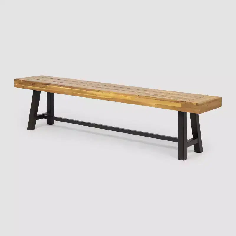 Ensemble repas pique-nique 3 pièces en bois d'acacia Carlisle - Christopher Knight Home