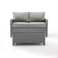 Bradenton Outdoor Wicker Sofa & Coffee Table Set - Crosley