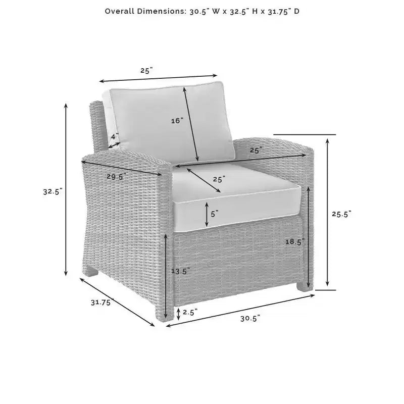 Ensemble de mobilier de patio d'extérieur Crosley Bradenton 5 pièces en acier avec foyer