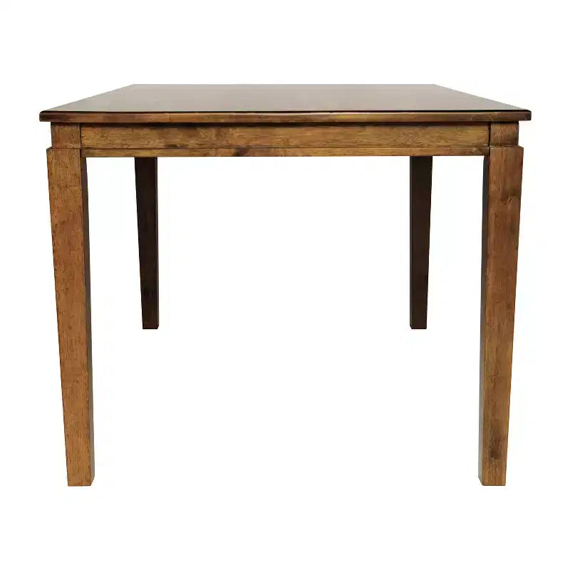Table à manger en bois avec pieds coniques