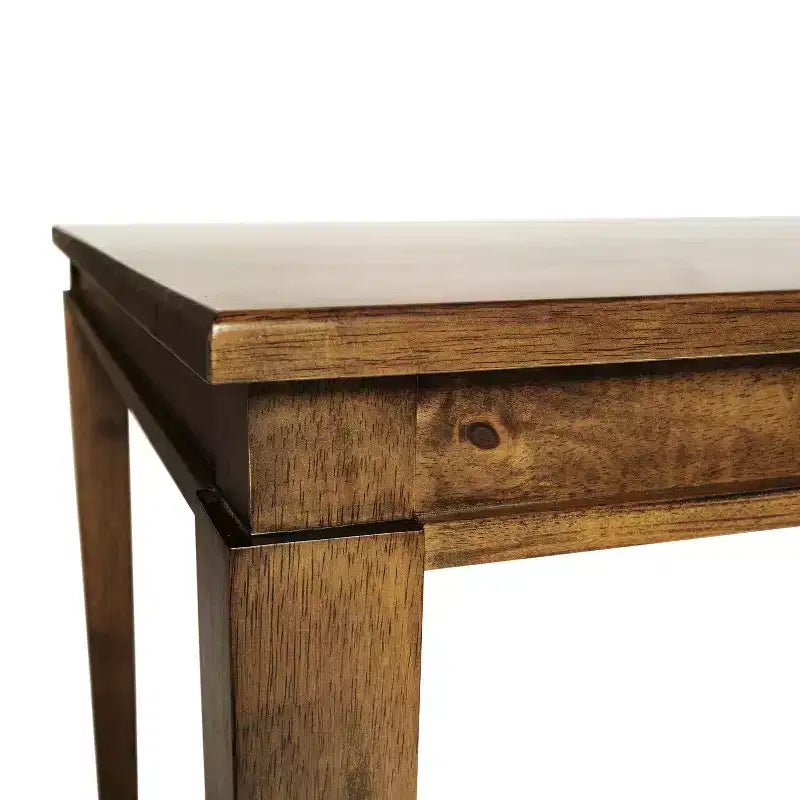 Table à manger en bois avec pieds coniques
