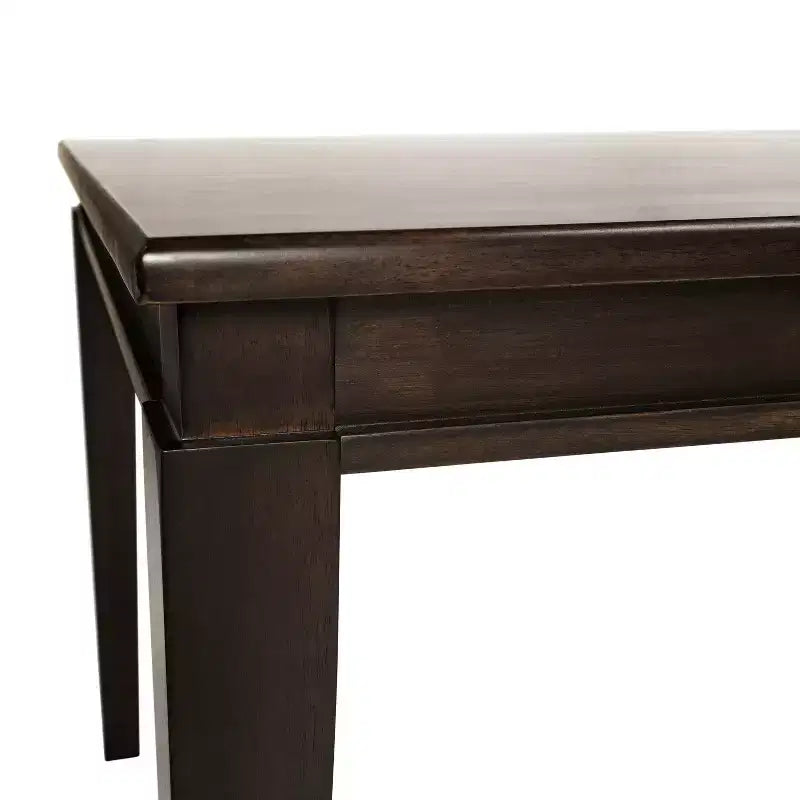 Table à manger en bois avec pieds coniques