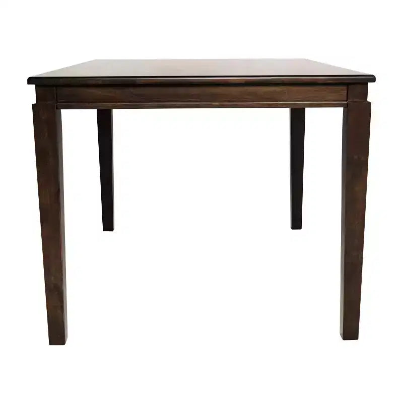 Table à manger en bois avec pieds coniques