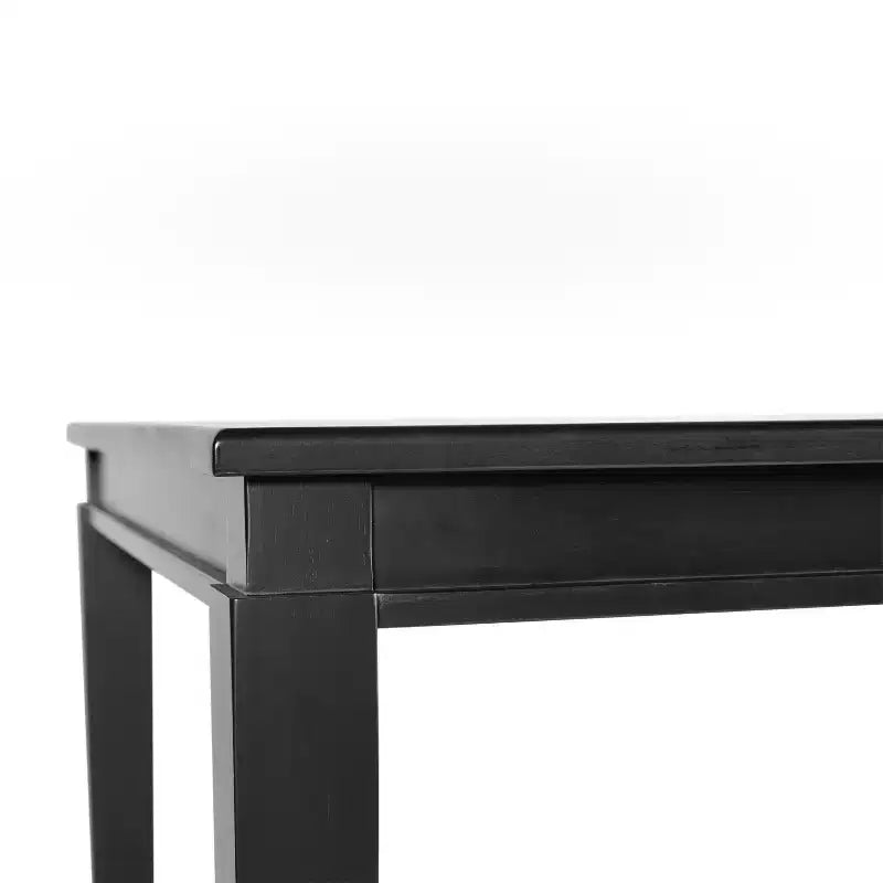 Table à manger en bois avec pieds coniques