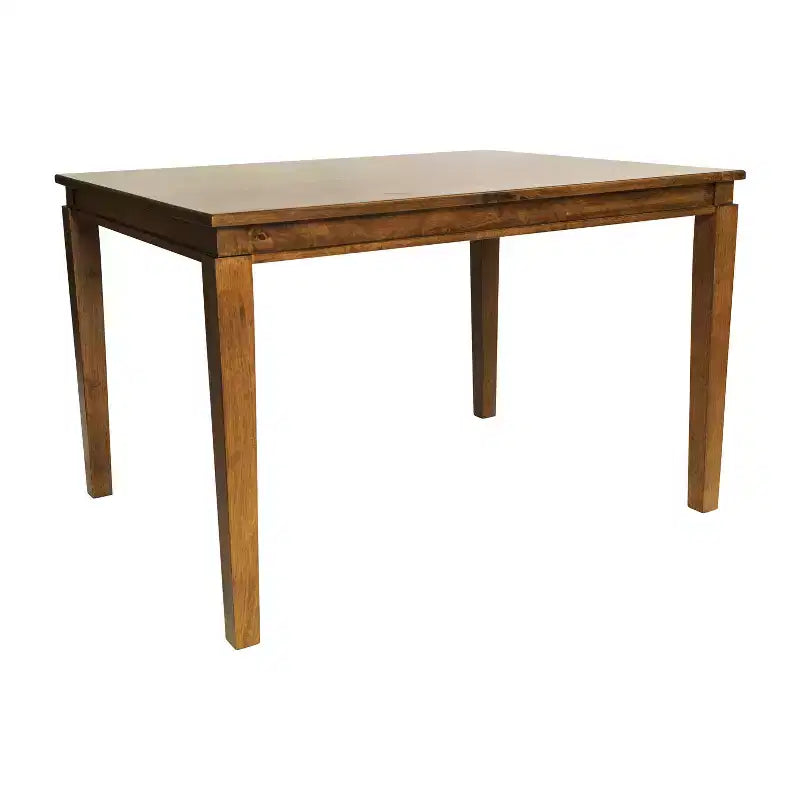 Wooden Dining Table with Tapered Legs