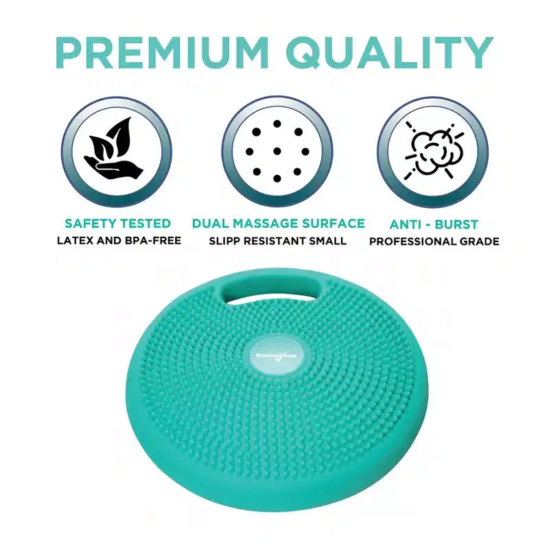 Coussin de siège vibrant portable sensoriel, Vert