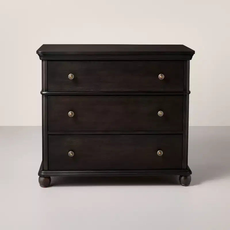 Commode verticale classique à 3 tiroirs