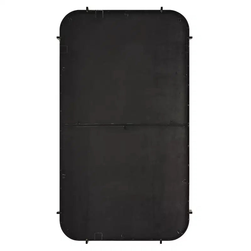 Miroir mural rectangulaire noir 27 1/4 x 47 1/2