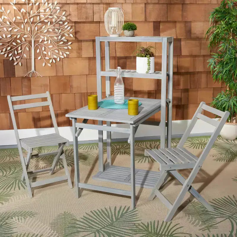 Armoire de salle à manger avec balcon Griffen - Intérieur/Extérieur - PAT6756 - Safavieh
