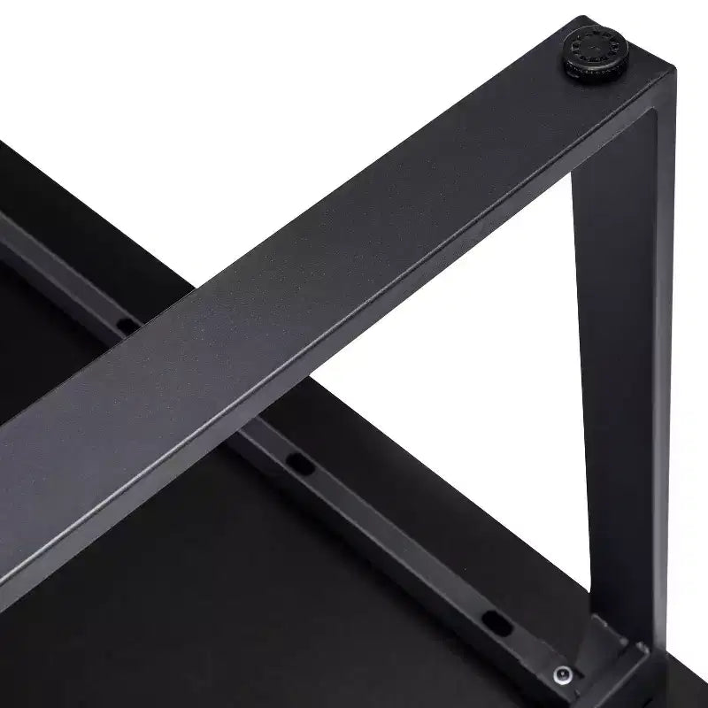 Table de conférence commerciale de 60x30 avec plateau en stratifié double face de 1 po d'épaisseur avec bordure en PVC et piètement en acier robuste en forme de A
