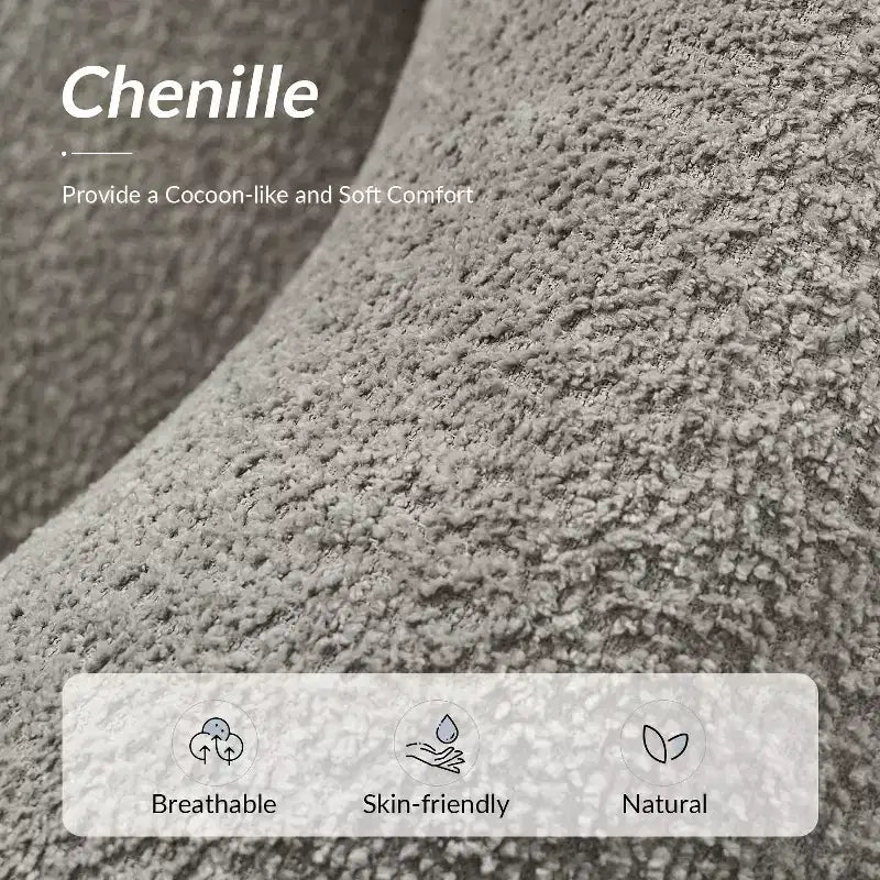 Modern Boucle Armchair with metal leg