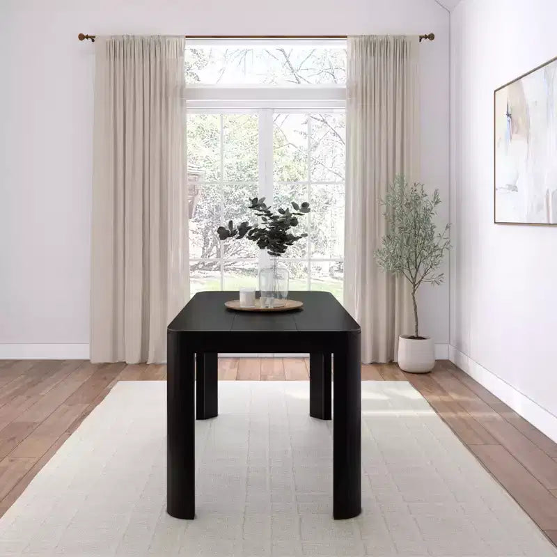 Dining Table, 60 Solid Wood Kitchen Table for 4