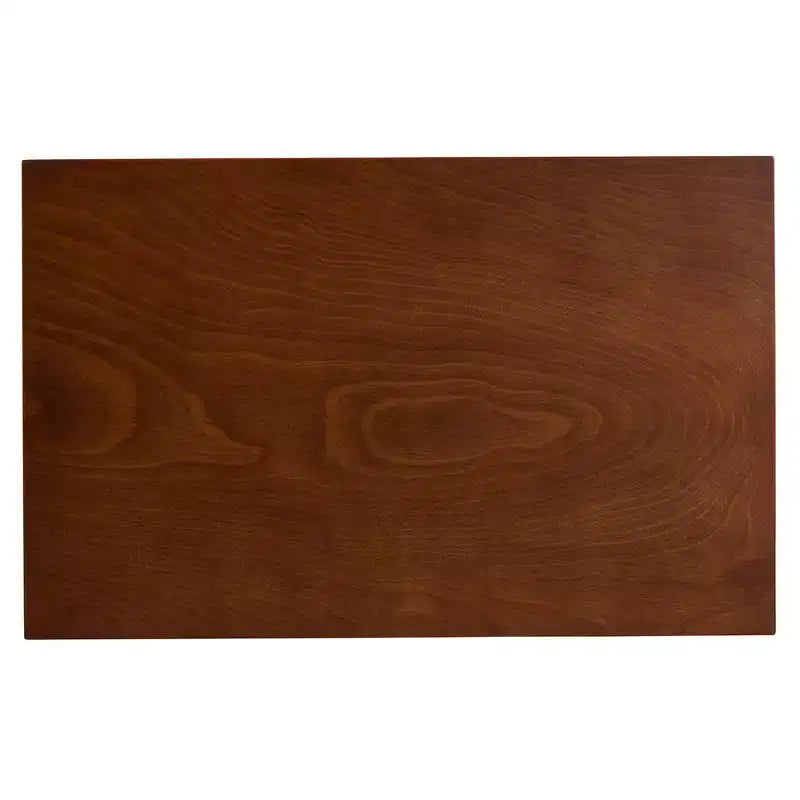 Salle à manger moderne en bois et tissu