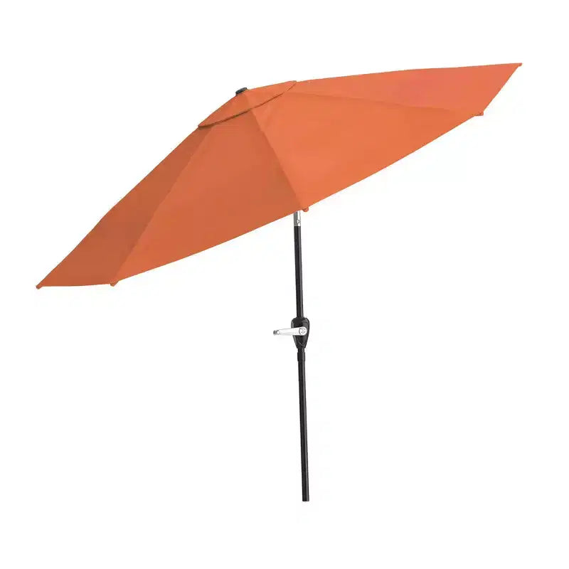 Ensemble de salle à manger d'extérieur 6 pièces Alaterre Furniture, table Weston avec parasol inclinable automatique de 3 m