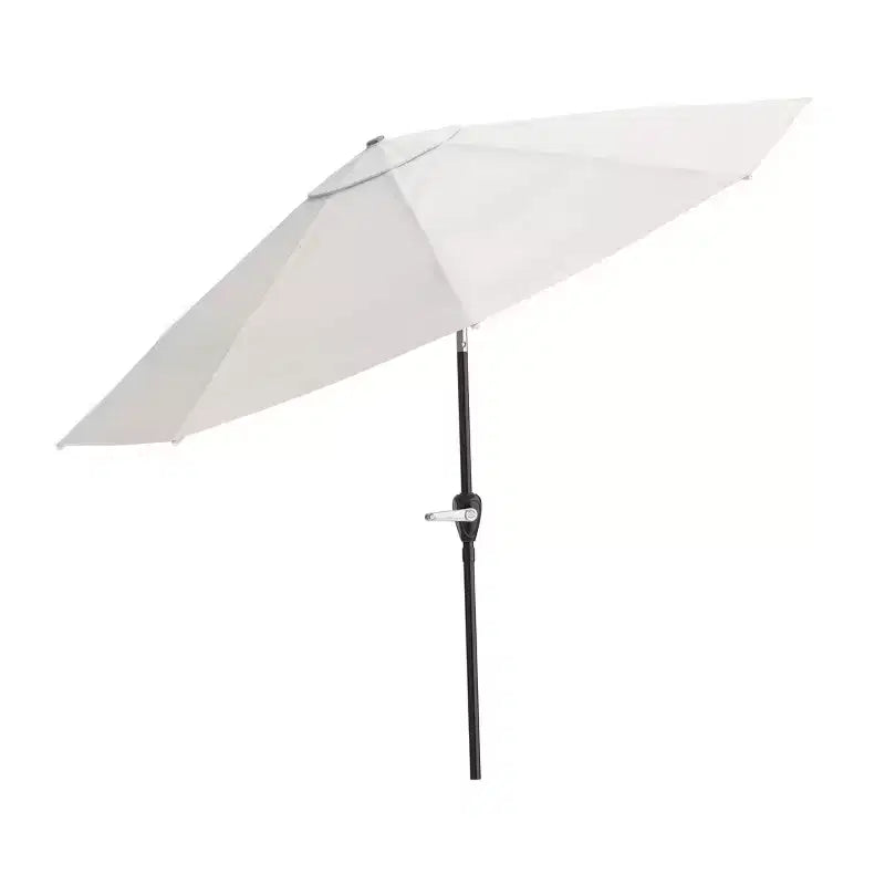 Alaterre Furniture Ensemble de salle à manger d'extérieur 8 pièces, table Weston avec parasol inclinable automatique de 3 m