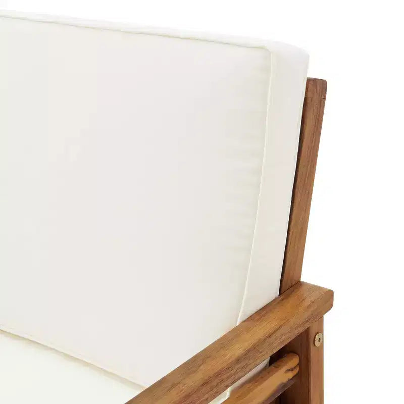 Ensemble de salle à manger d'extérieur 6 pièces Alaterre Furniture, table Okemo avec parasol inclinable automatique de 3 m
