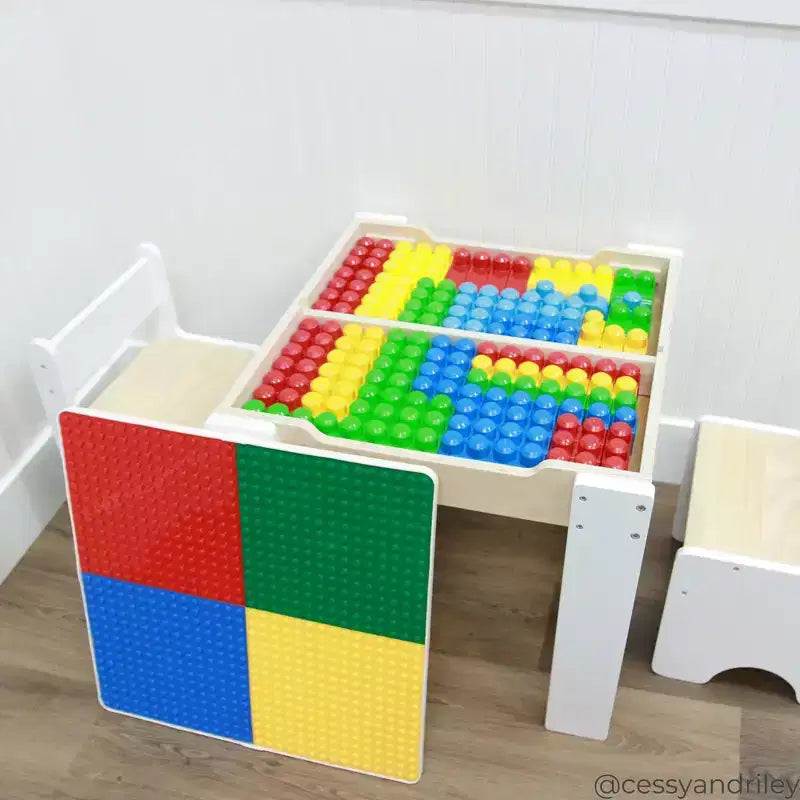 Table multi-activités Teamson Kids avec plateau réversible et ensemble de chaises