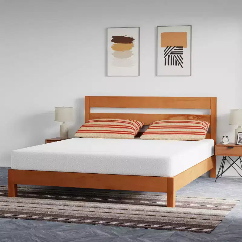 Matelas en mousse à mémoire de forme de 20 cm pour un sommeil frais et un soulagement de la pression / Certifié CertiPUR-US / Matelas roulé / Soulagement de la pression