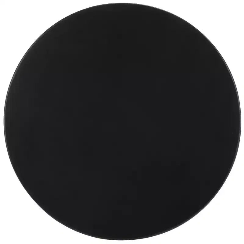 Table d'appoint ronde - ACC4619A - Noir