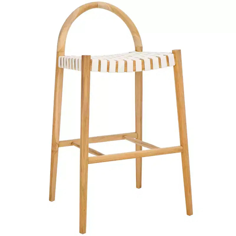 Bar Stool White/Natural