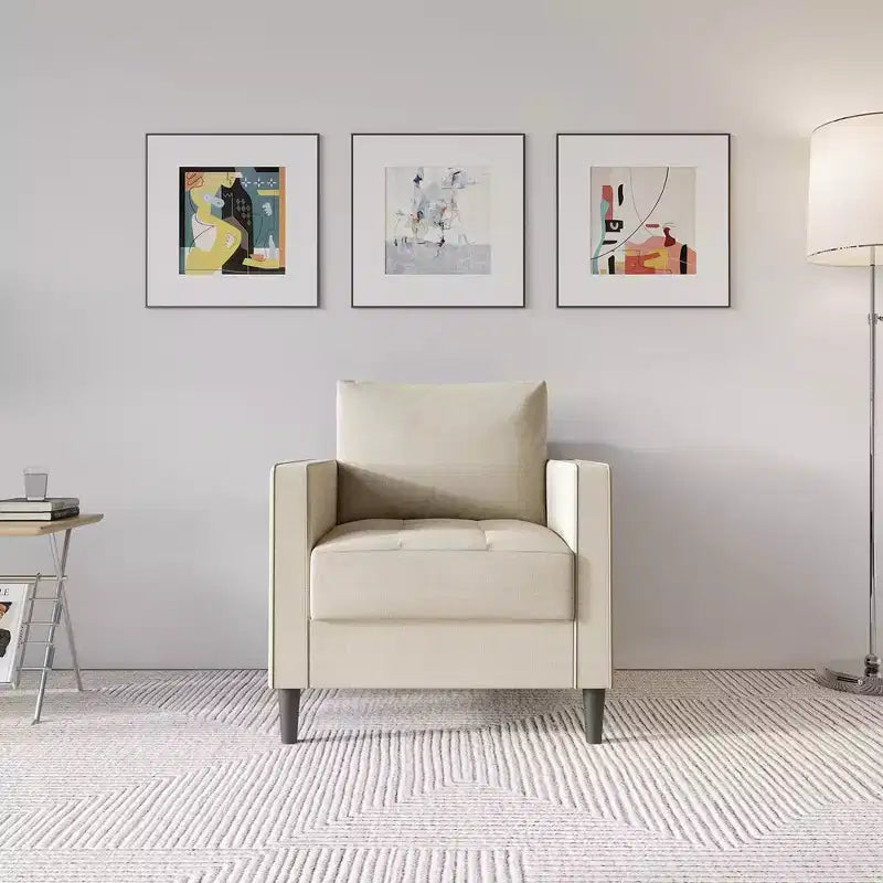 Chaise en lin